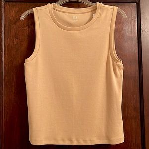 Gap, Modern Tank, Cashew Crunch Brown, Size Large, New w/ Tags